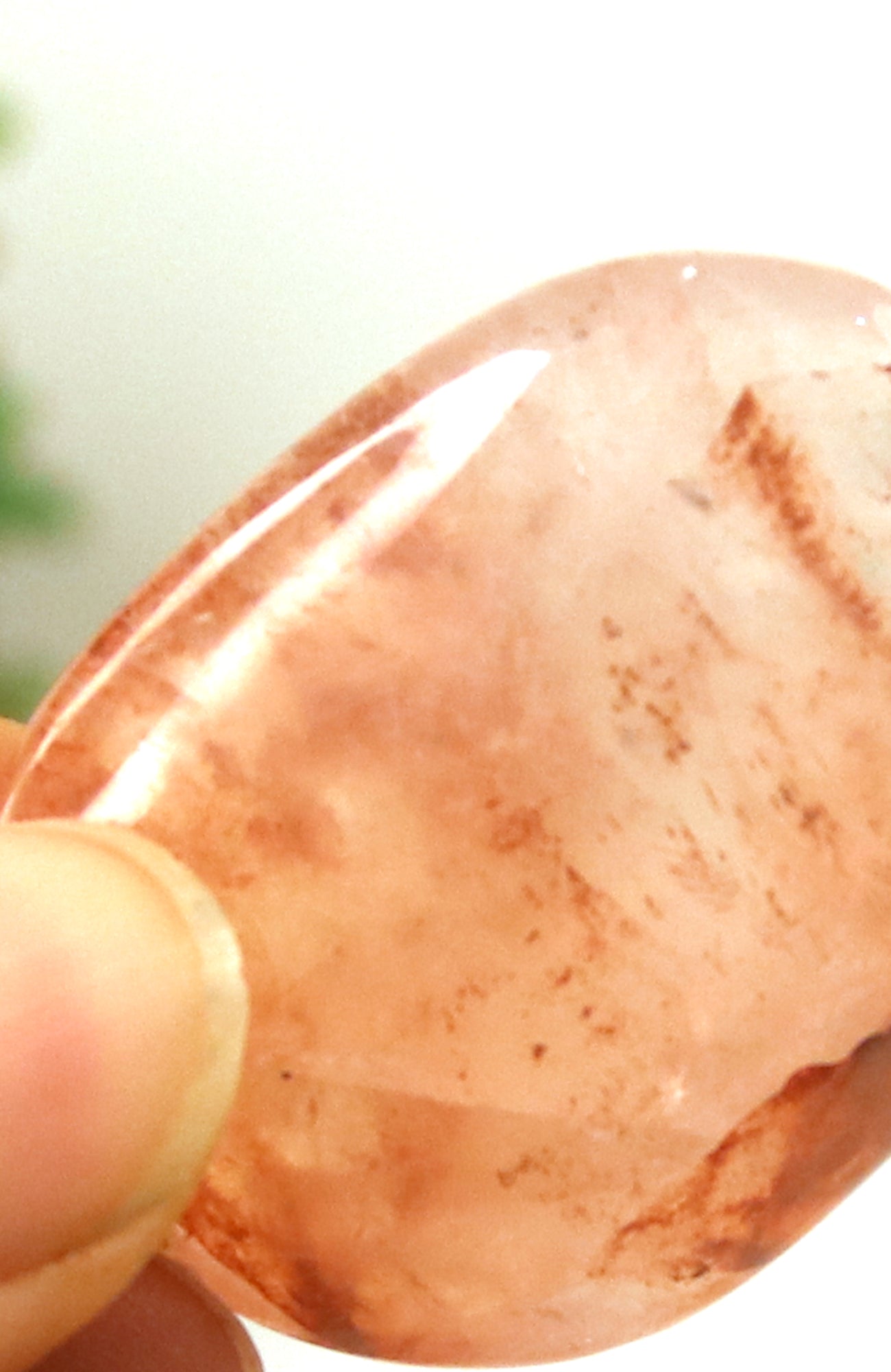 Lithium Quartz Palm Stone